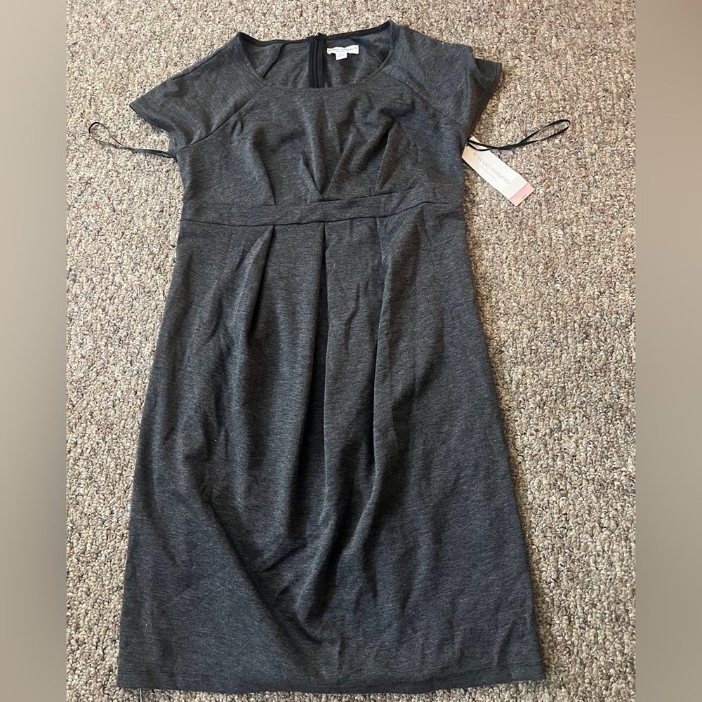 Liz Lange Charcoal Midi Dress